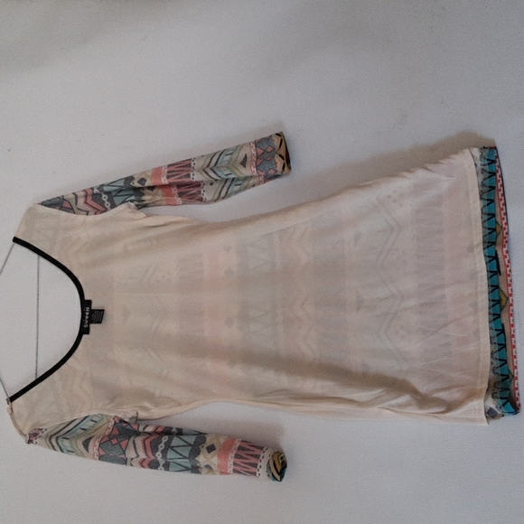 TRIBAL PRINT DRESS - Picture 4 of 4